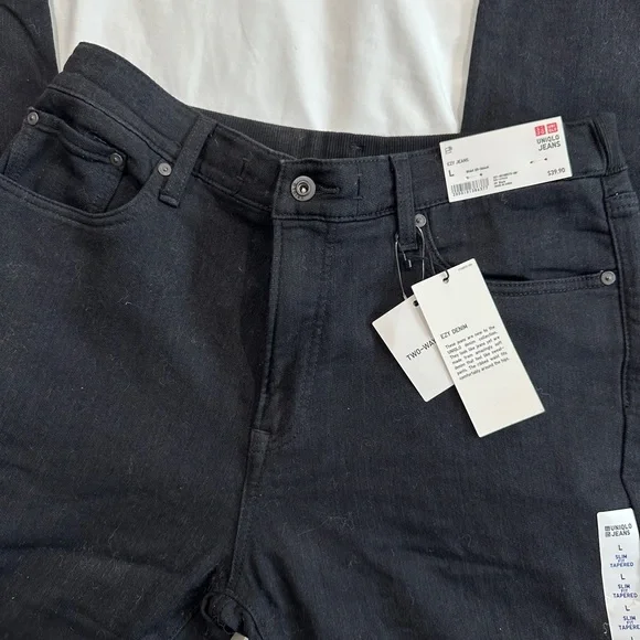 NWT Uniqlo Men’s Jeans size L - Picture 3 of 4